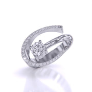 Fashion Solitaire Diamond Ring