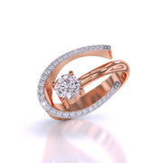 Fashion Solitaire Diamond Ring