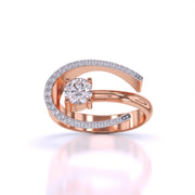 Fashion Solitaire Diamond Ring