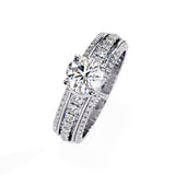 Tri-Stack Lab Grown Diamond Rings