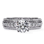 Tri-Stack Lab Grown Diamond Rings