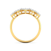 Floral Coronet Diamond  Ring