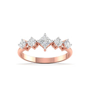 Floral Coronet Diamond  Ring