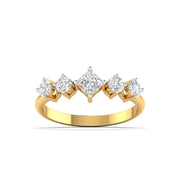 Floral Coronet Diamond  Ring