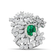 Twistleaf Cocktail Diamond Ring