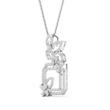 Floral Drop Pendant