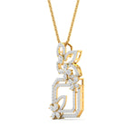 Floral Drop Pendant