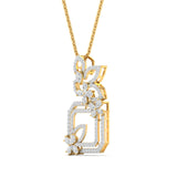 Floral Drop Pendant