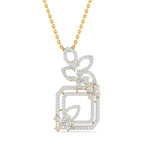 Floral Drop Pendant