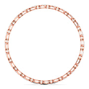 Floral Motif Diamond Bangle