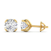 2.1 Carat Each Diamond Earring