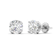 2.1 Carat Each Diamond Earring