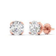 2.1 Carat Each Diamond Earring