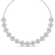 Garden Of Flowers Diamond Necklace