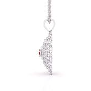 Geometric Bloom Pendant