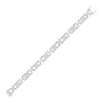 Geometric Diamond Bracelet for Men