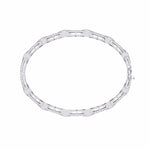 Geometric Diamond Tennis Bracelet