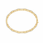 Geometric Diamond Tennis Bracelet