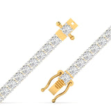 Glimmering 20 Pointer Diamond Bracelet
