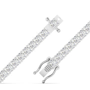 Glimmering 20 Pointer Diamond Bracelet