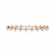 Glimmering Kite Diamond Bracelet