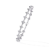 Glimmering Kite Diamond Bracelet