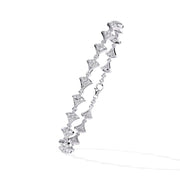Glimmering Kite Diamond Bracelet