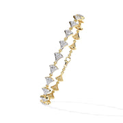 Glimmering Kite Diamond Bracelet