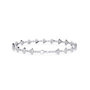 Glimmering Kite Diamond Bracelet