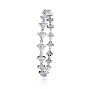 Glimmering Kite Diamond Bracelet