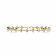 Glimmering Kite Diamond Bracelet