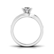 1 Carat Glitter Solitaire Diamond Ring