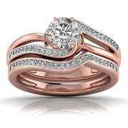 1 Carat Glitter Solitaire Diamond Ring