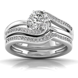 1 Carat Glitter Solitaire Diamond Ring