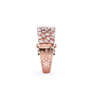 Glorious Floral Diamond Bangle