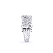 Glorious Floral Diamond Bangle