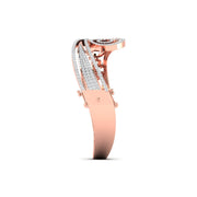 Diamond Swirl Bangle