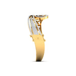 Diamond Swirl Bangle