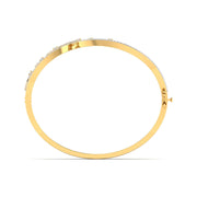 Diamond Swirl Bangle