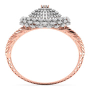 Intricate Bridal Gold Diamond Bangle