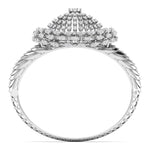Intricate Bridal Gold Diamond Bangle