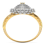 Intricate Bridal Gold Diamond Bangle