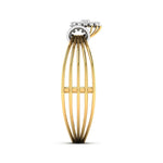Gold Minimalist Diamond Bangle