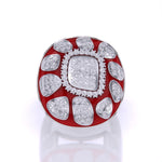 Gold & Diamond Traditional Cocktail Ring