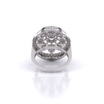 Golden Orbit Diamond Ring