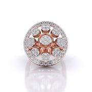 Golden Orbit Diamond Ring