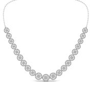 Studded Diamond Necklace