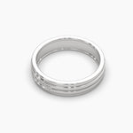 Groove Diamond Ring