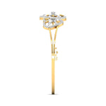 Artistic Swirl Lab Grown Diamond Bangle