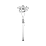 Artistic Swirl Lab Grown Diamond Bangle